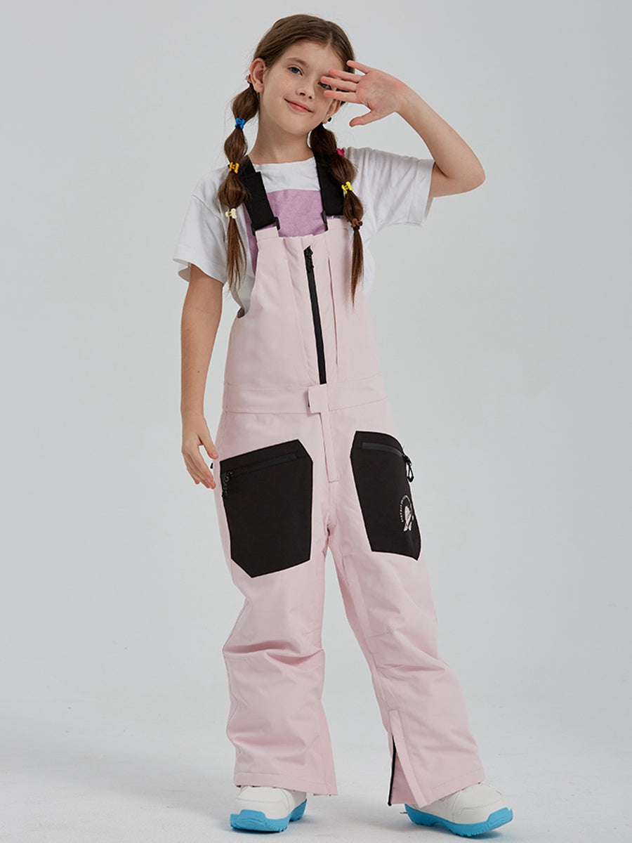 Hotian Girls Snow Jogger Bib Pants