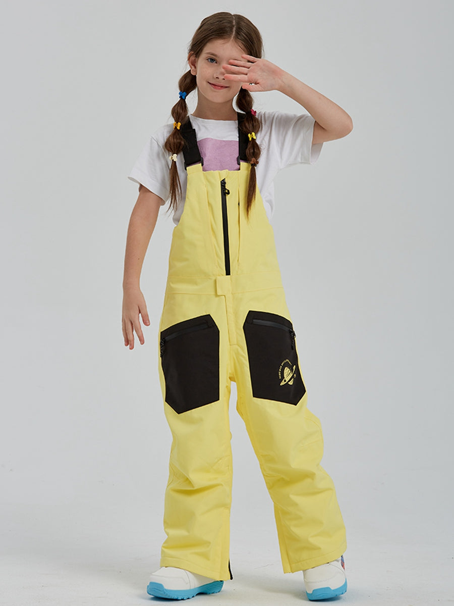 Hotian Girls Snow Jogger Bib Pants