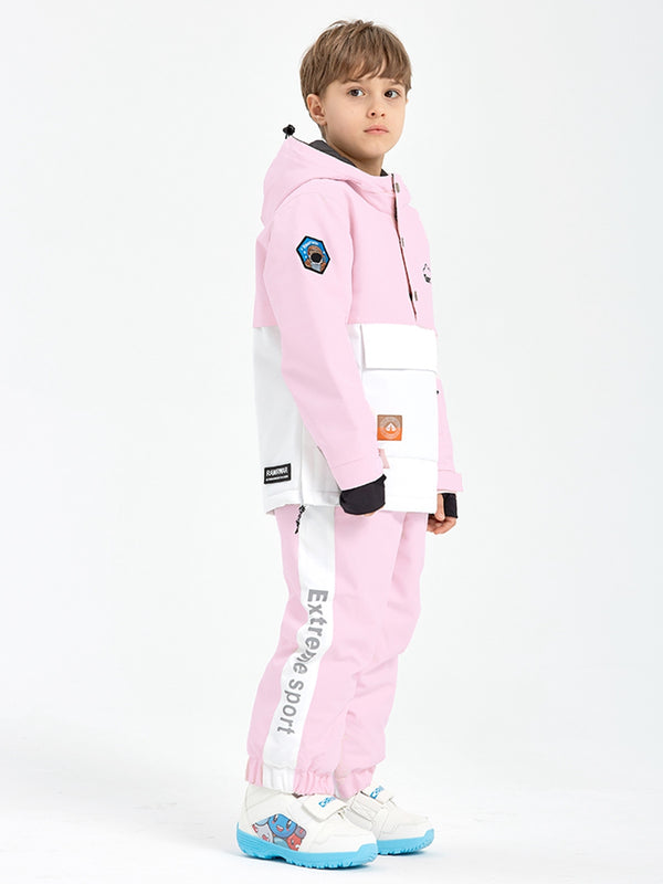 Boys Color Blocked Snowsuits