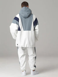 Men's Ski Suits Loose Hooded Ski Jackets and Pants Set