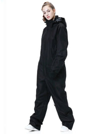 One Piece Overalls Ski Suits Downhill Snowboard Jumpsuits