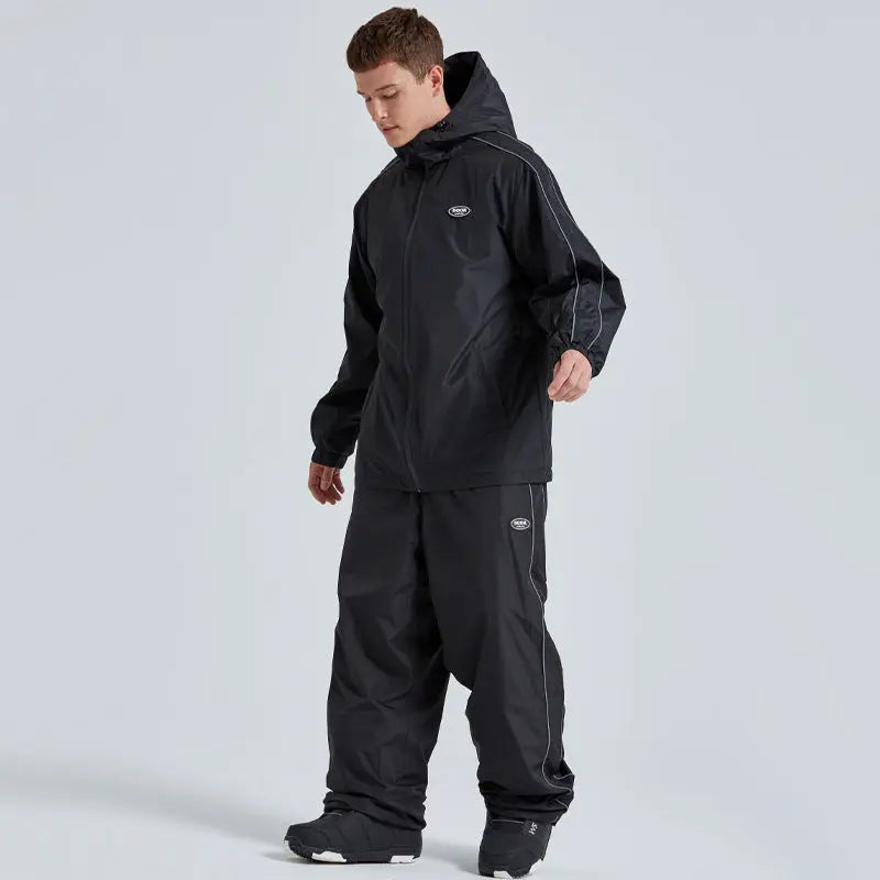 Outdoor Ski Jackets & Pants for Couple Riuiyele