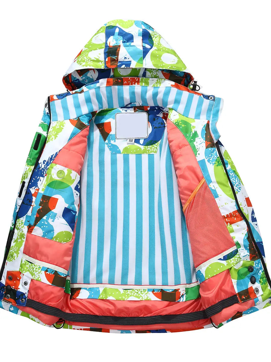 Riuiyele Baby Boy Insulated Snow Jacket Waterproof 