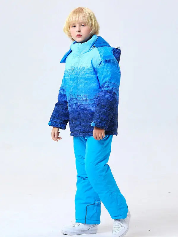 Riuiyele Boy Ski Snowboarding Set Softshell