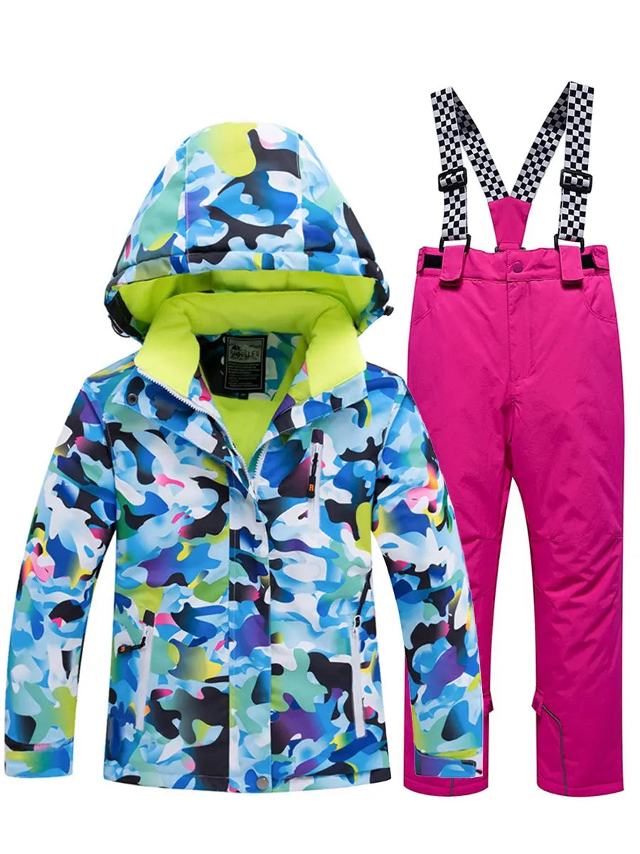 Riuiyele Boy Snowboard Ski Insulated Snow Set 