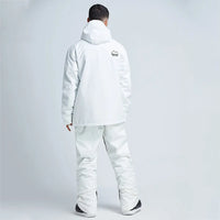 Riuiyele Breathable Men Ski Snowboarding Cargo Jacket