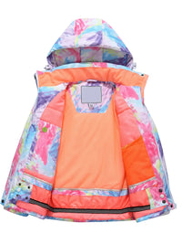 Riuiyele Girl Insulated Snow Jacket Waterproof 