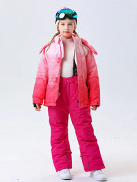 Riuiyele Girl Ski Snowboarding Set Waterproof