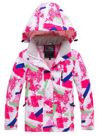 Riuiyele Girl Skiing Snowboarding Insulated Jacket Windproof 