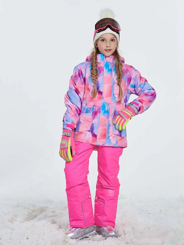 Riuiyele Girl' Ski Snowboarding Insulated Jacket 