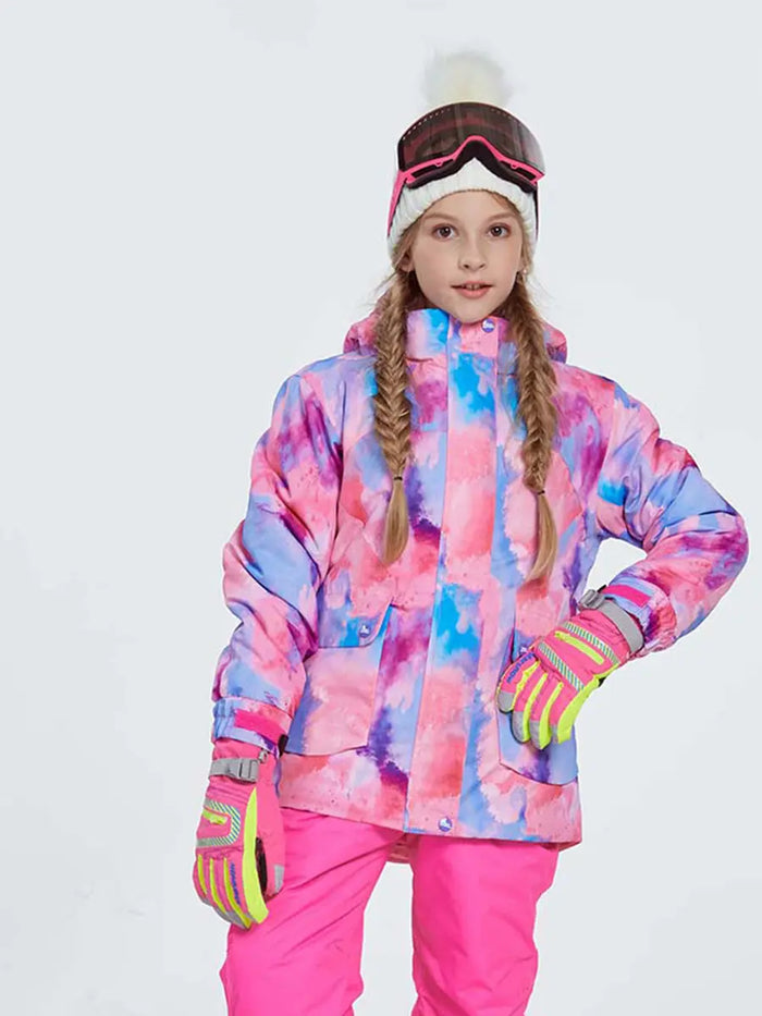 Riuiyele Girl' Ski Snowboarding Insulated Jacket 