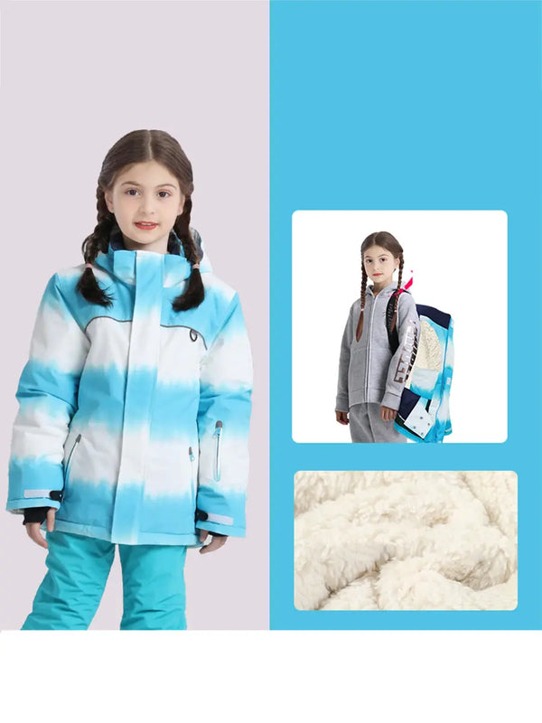 Riuiyele Girls' Ski Snowboarding Snow Jacket 