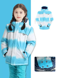 Riuiyele Girls' Ski Snowboarding Snow Jacket 