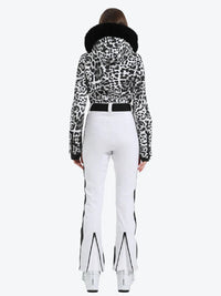 Leopard Slim One Piece Ski Suit