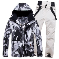 Riuiyele Men Insulated Skiing Snowboarding Set Waterproof Riuiyele