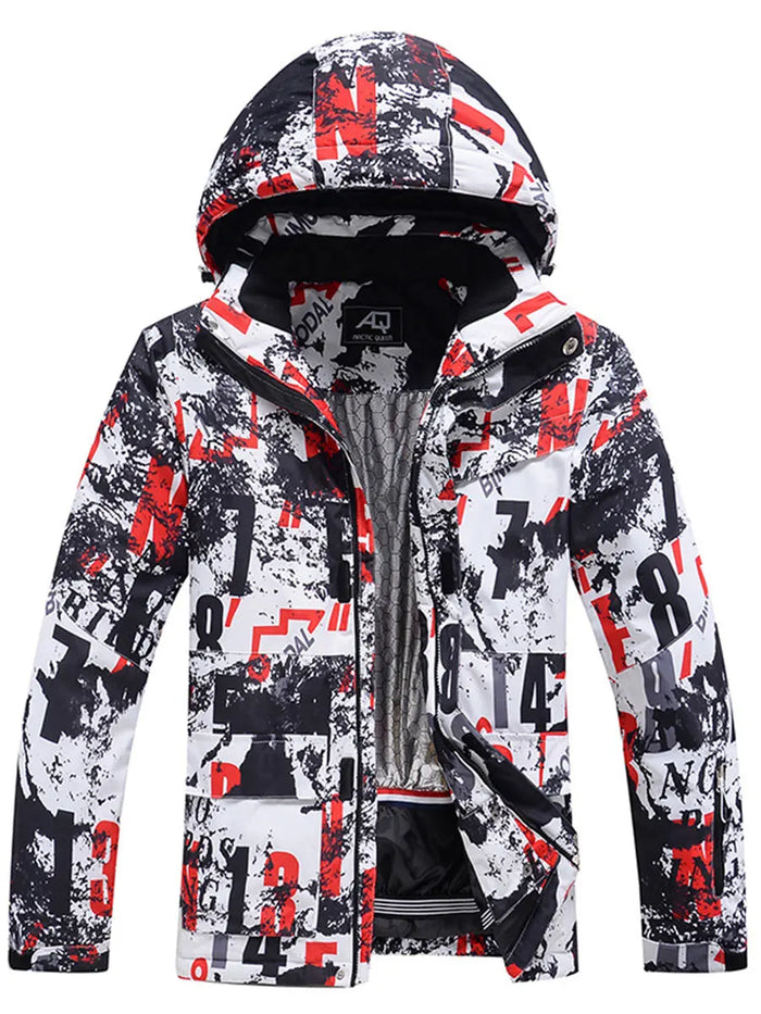 Riuiyele Men Skiing Snowboarding Insulated Jacket Thermal 