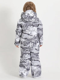 Riuiyele Toddler Hooded One Piece Snowsuits Breathable