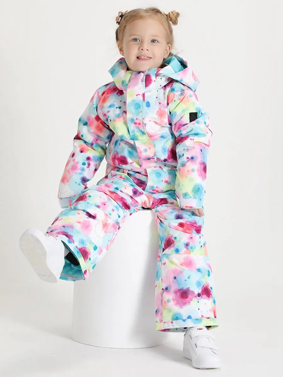 Riuiyele Toddler One Piece Snowsuits Waterproof