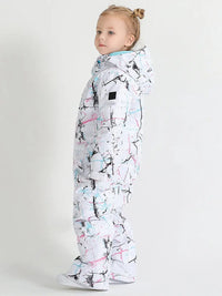 Riuiyele Toddler One Piece Snowsuits Windproof