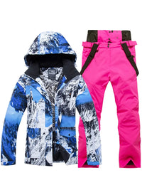 Riuiyele Women Insulated Skiing Snowboarding Set Therm 