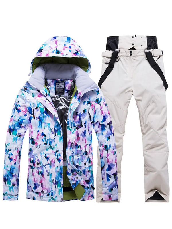 Riuiyele Women Insulated Snow Skiing Snowboarding Set 