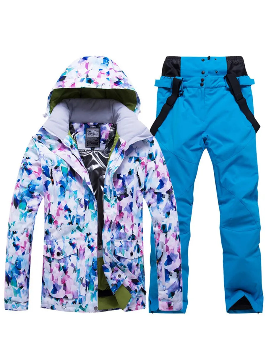 Riuiyele Women Insulated Snow Skiing Snowboarding Set 