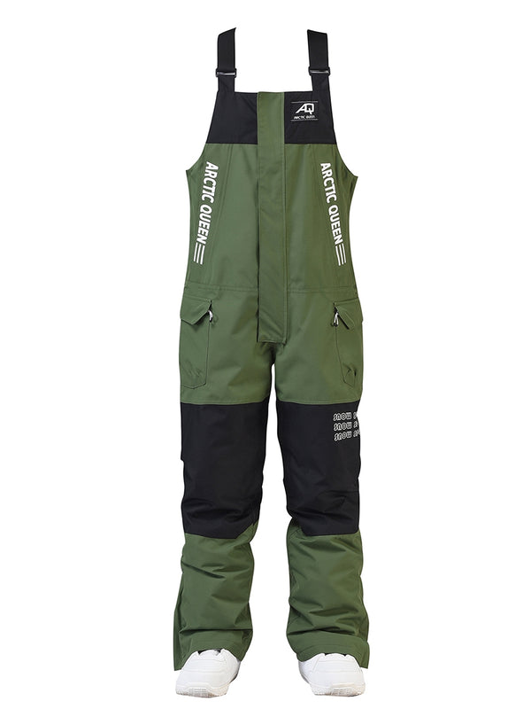 Riuiyele Women's Snowboarding Skiing Insulated Bib Pant