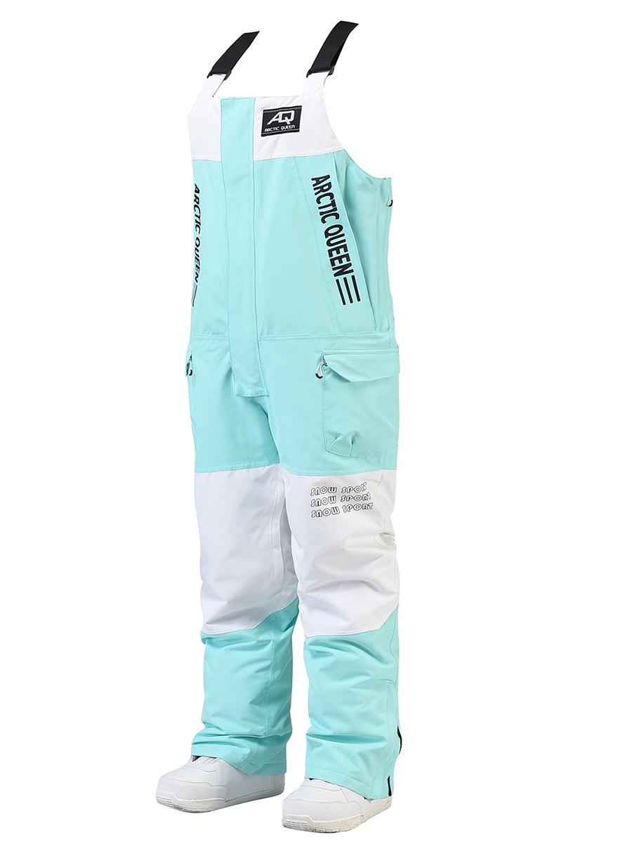 Riuiyele Women's Snowboarding Skiing Insulated Bib Pant