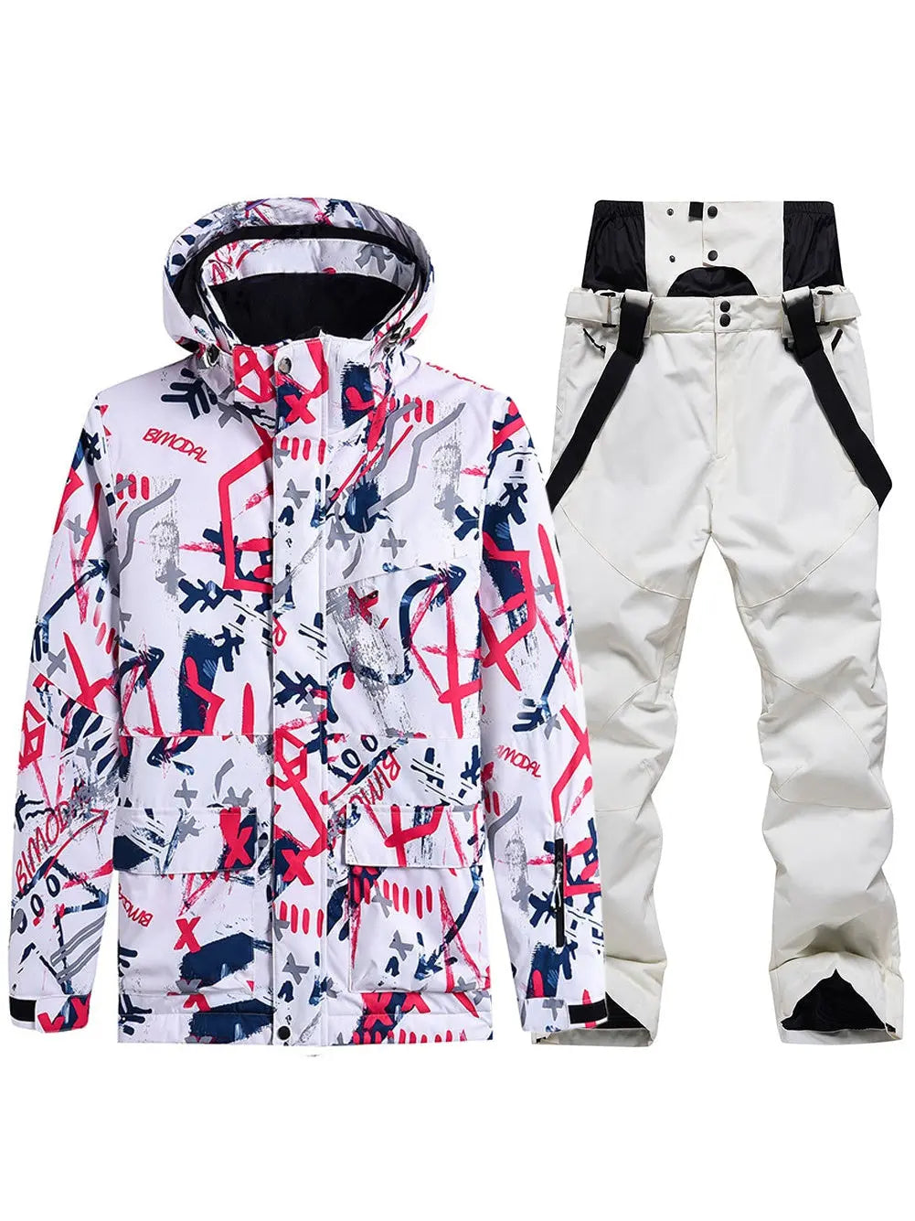 Riuiyele Women's Graffiti Ski Suits