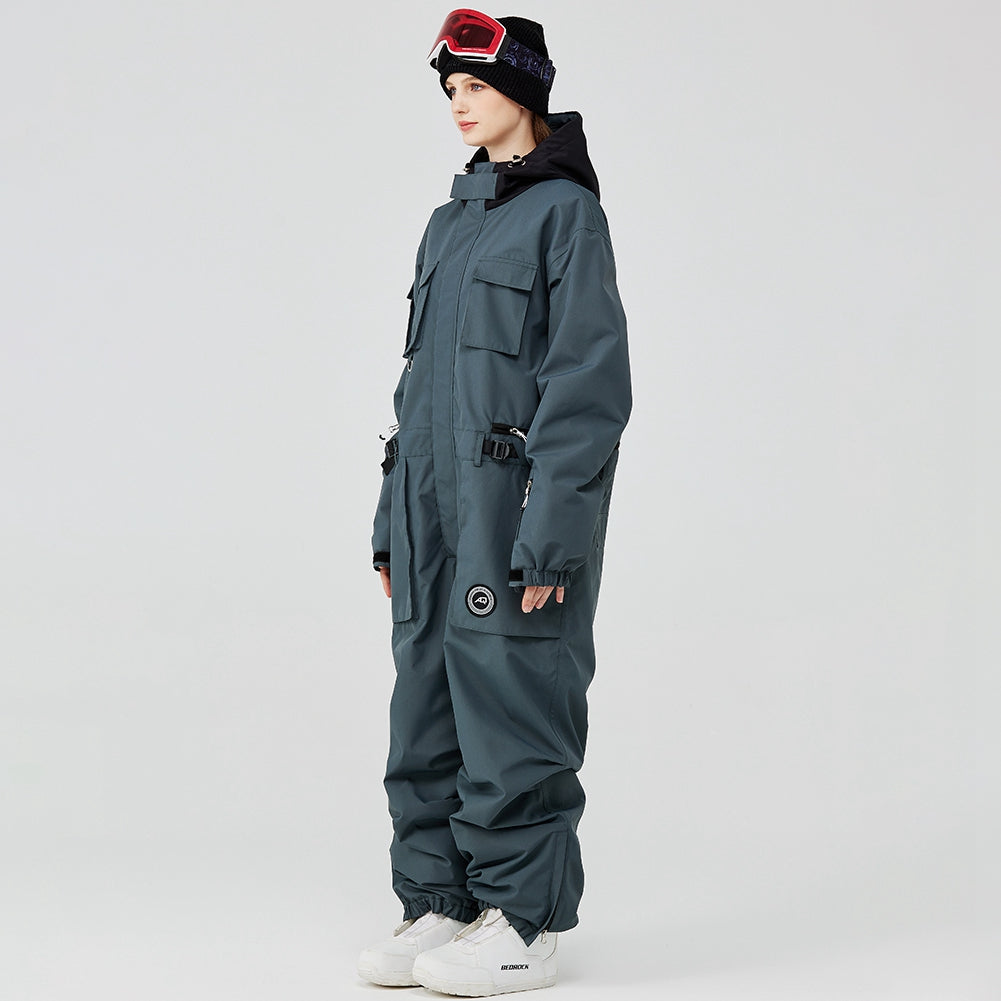 Women One Piece Ski Suits High Quality Snowboard Clothes RIUIYELE