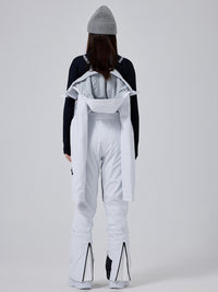 Women High Neck Slim One Piece Ski Suit