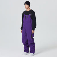 Trendy Unisex Snowboard & Ski Bibs 3L Insulated Overalls Riuiyele