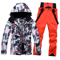 Winter Skiing Snowboarding Jakcets & Trousers Set Riuiyele