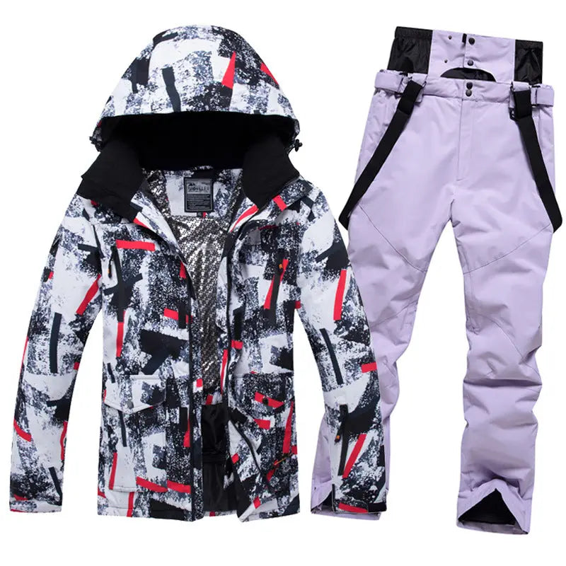 Winter Skiing Snowboarding Jakcets & Trousers Set Riuiyele