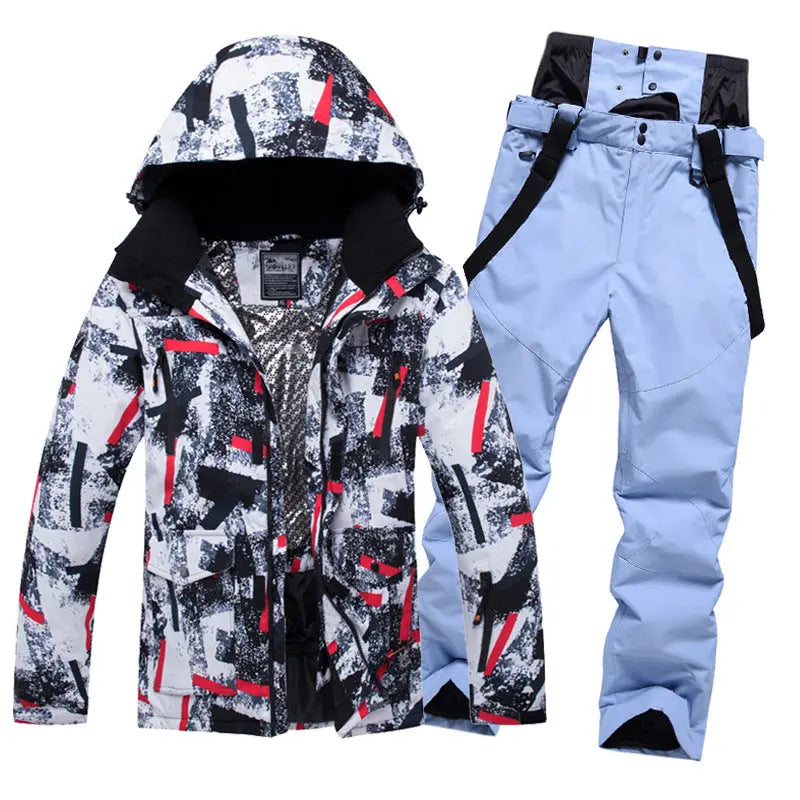 Winter Skiing Snowboarding Jakcets & Trousers Set Riuiyele