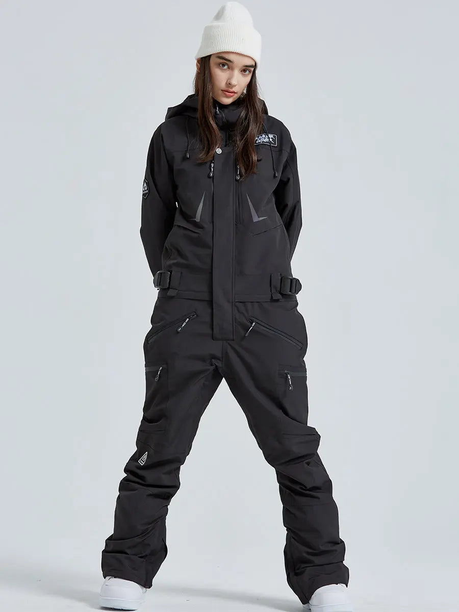 Women s One Piece Snowboarding Outfit