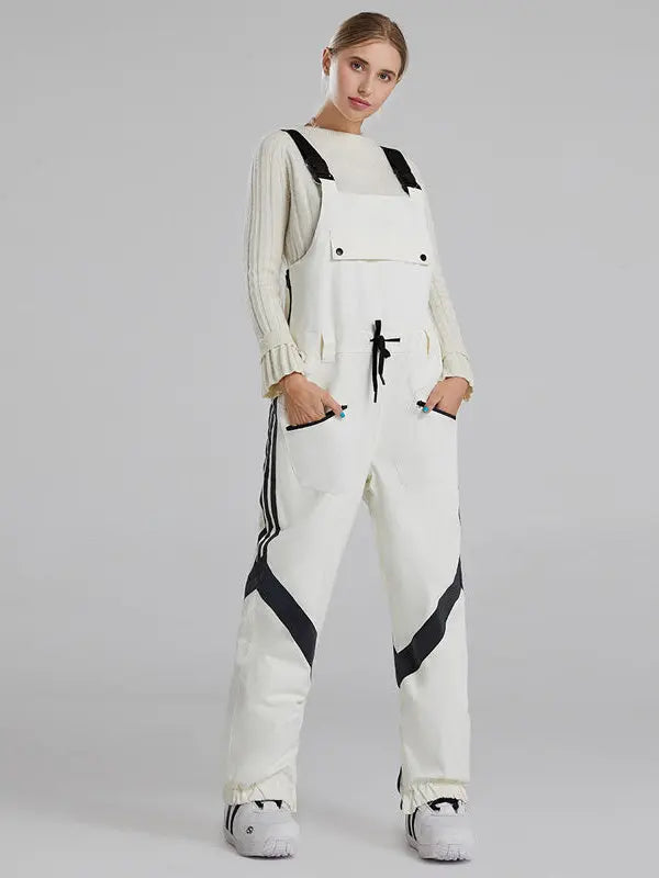 Women Reflective Snow Bibs & Pants