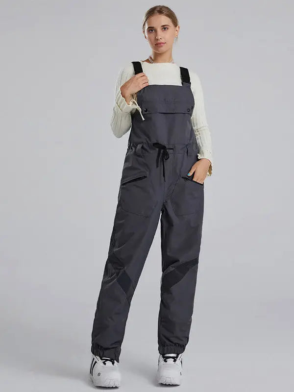 Women Reflective Snow Bibs & Pants