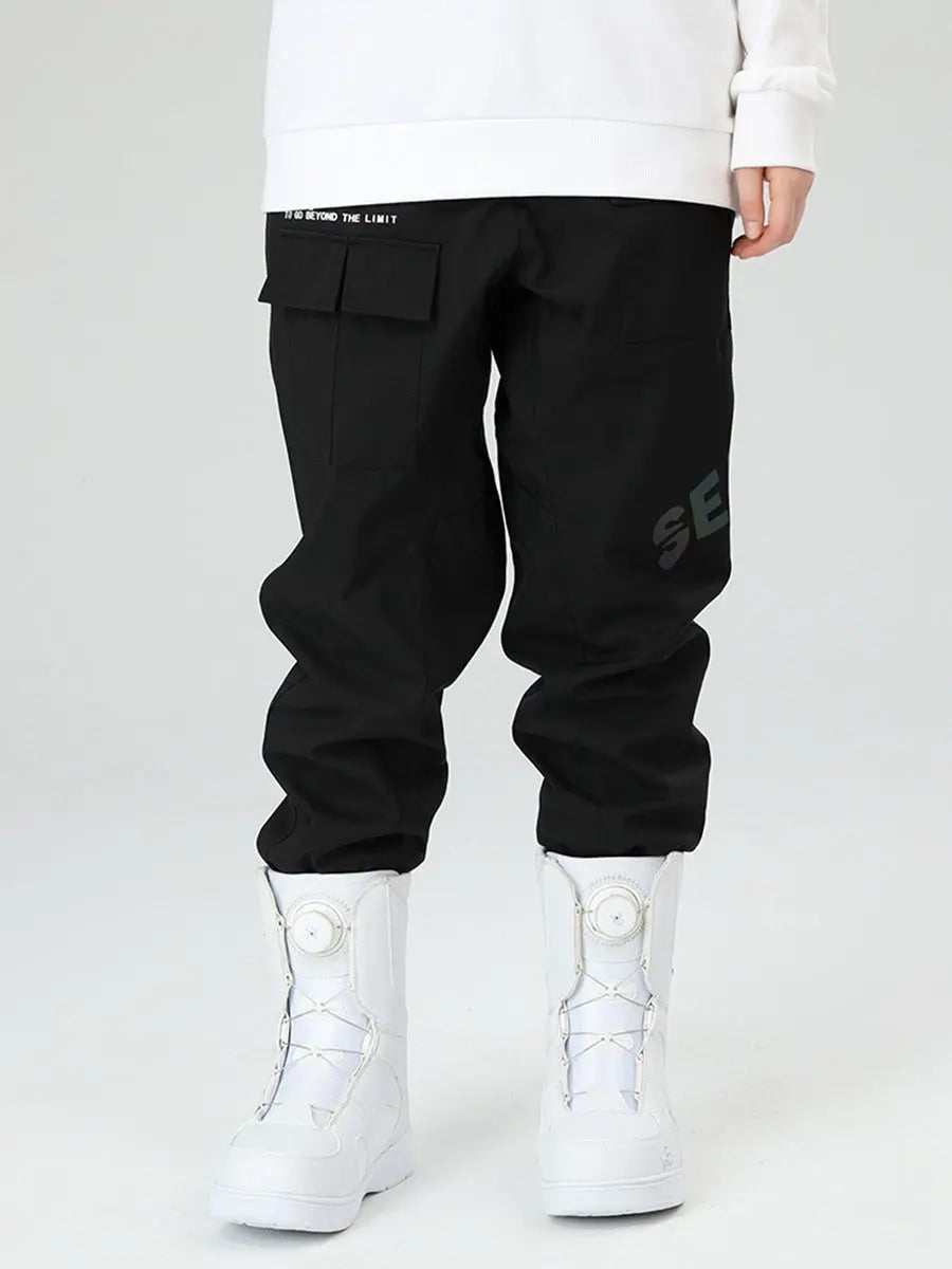 Women's Insulated Snow Pants Reflective