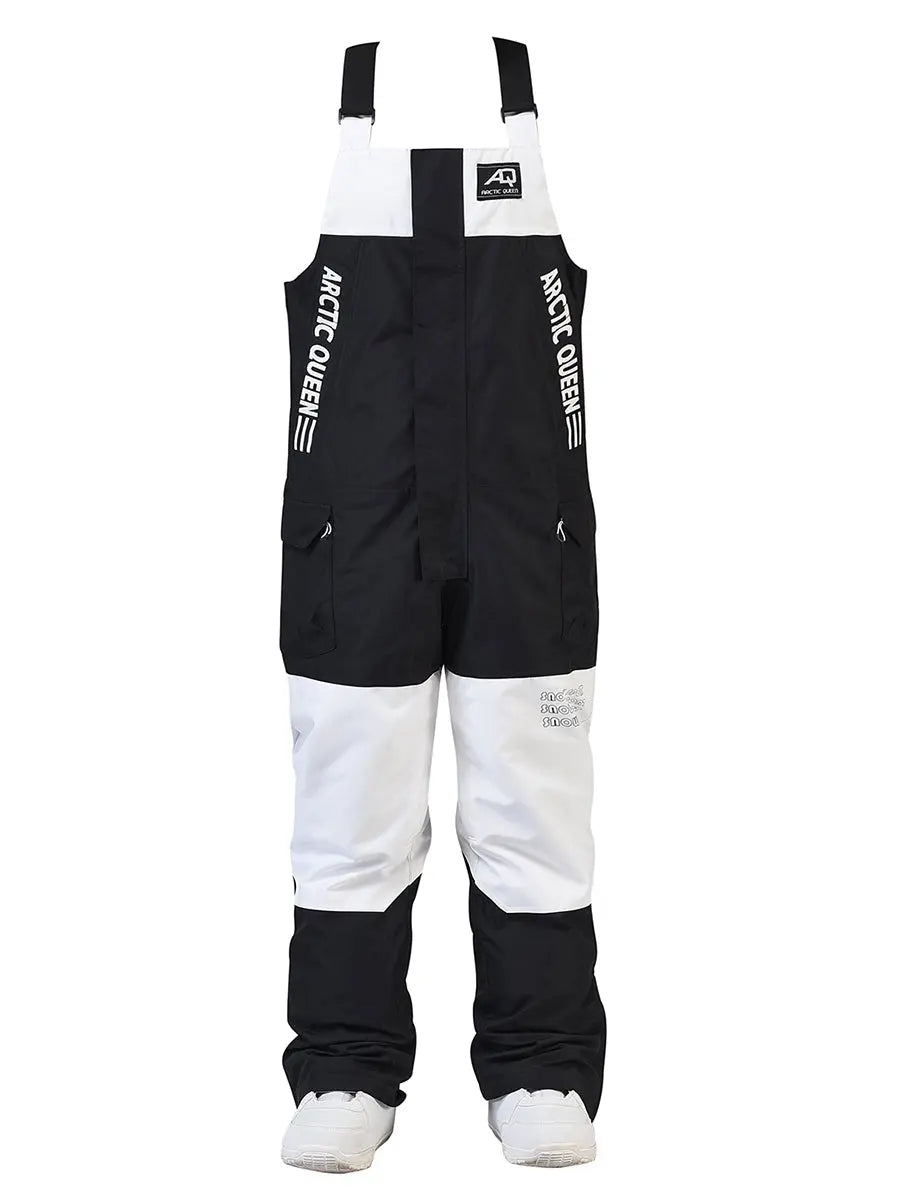 Women's Snowboarding Skiing Insulated Bib Pant 