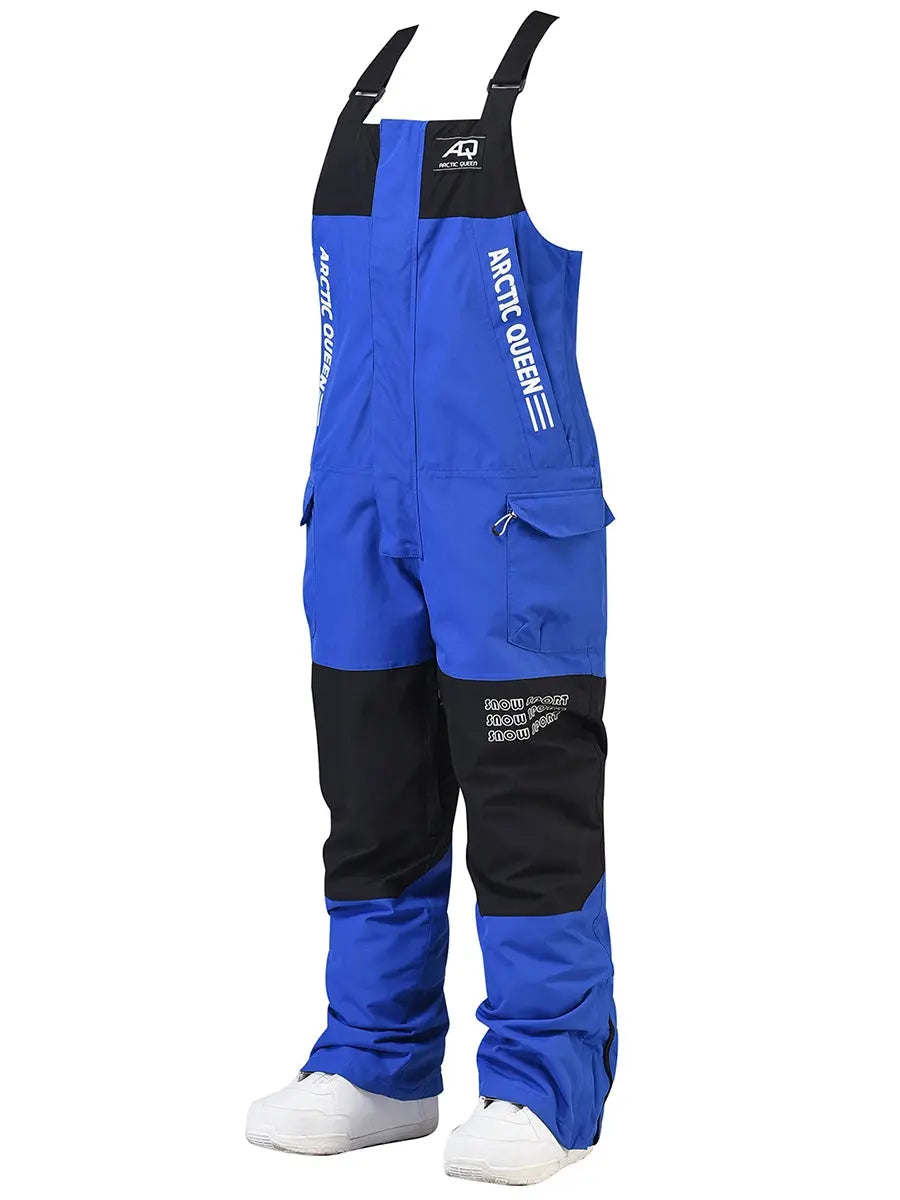 Women's Snowboarding Skiing Insulated Bib Pant 