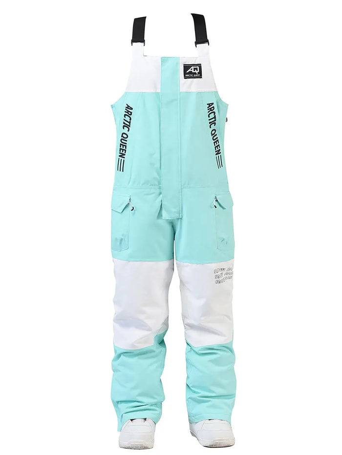 Women's Snowboarding Skiing Insulated Bib Pant 