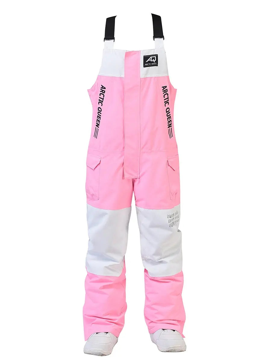 Women's Snowboarding Skiing Insulated Bib Pant 