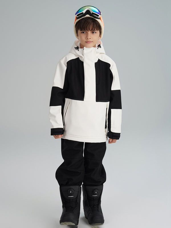 Boy's Colour Blocked Warm Snow Suit