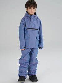 Riuiyele Boys Insulated Cargo Snowsuits