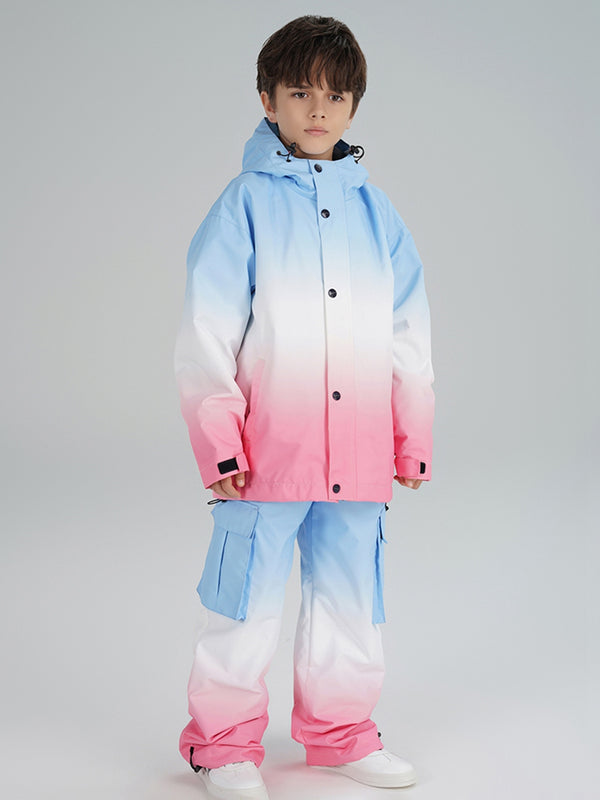 Riuiyele Boys Grandient Snowsuits 