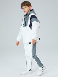 Boys Insulated Stripe Snow Suit
