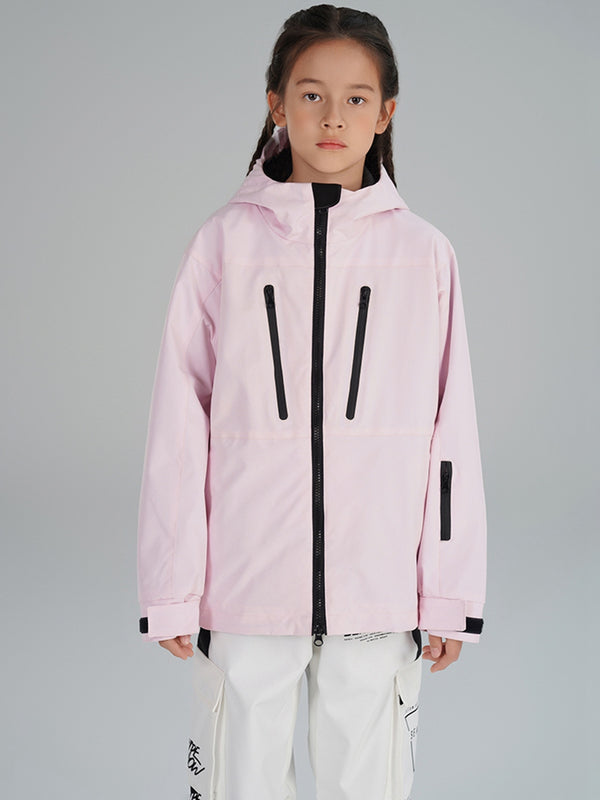 Girl's Insulated Cargo Snowboard Jacket
