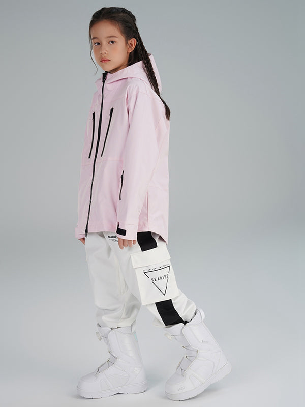 Girl's Insulated Cargo Snowboard Jacket