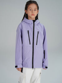 Girl's Insulated Cargo Snowboard Jacket